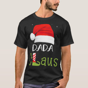 T-shirt Dada Claus Groupe Famille Correspondant Pyjama Fun