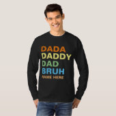 T-SHIRT DADA DADDY DAD BRUH (Devant entier)