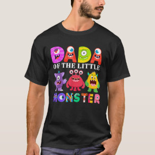 T-shirt Dada Little Monster Enfants 1er anniversaire Famil