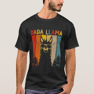 T-shirt Dada Llama Lover Pour Hommes Femmes