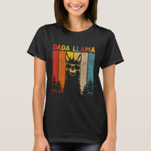 T-shirt Dada Llama Lover Pour Hommes Femmes
