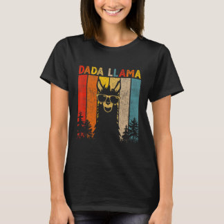 T-shirt Dada Llama Lover Pour Hommes Femmes