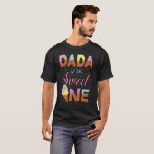 T-shirt Dada Of Sweet Un 1er Anniversaire Correspondant Fa (Devant entier)