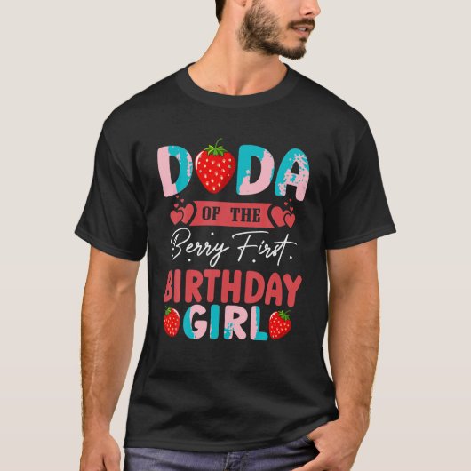T-shirt Dada of the Berry Premier anniversaire fille douce (Devant)