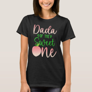 T-shirt Dada Of The Birthday One Peach 1st Summer Fruit Fa