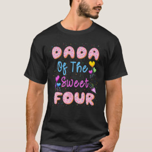 T-shirt Dada Of The Sweet Four 4th Donut Anniversaire Fête