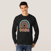 T-shirt Dada Rainbow fête d'anniversaire Dada Famille corr (Devant entier)
