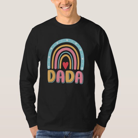 T-shirt Dada Rainbow fête d'anniversaire Dada Famille corr (Devant)