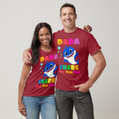 T-shirt Dada Shark Drôle Fête des pères Cadeau Pour Les Me (Unisexe)