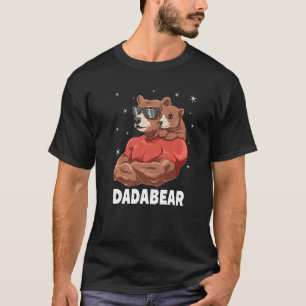 T-shirt Dadabear Bear Papa et Baby Papa Fête des pères pou