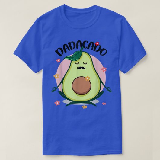 T-shirt Dadacado Drôle Avocado Papa Fête des pères Daddy P (Design devant)