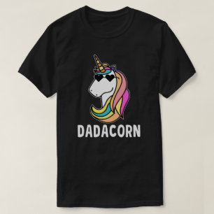 T-shirt Dadacorn Unicorn Papa Cool Fête des pères cadeau