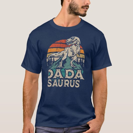 T-shirt Dadasaurus Dinosaur Dada Saurus Fête des pères (Devant)