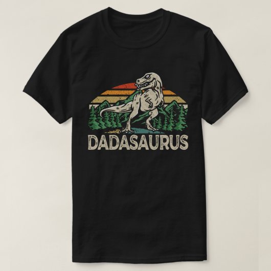 T-shirt Dadasaurus Dinosaur Papa Dada Saurus Fête des père (Design devant)