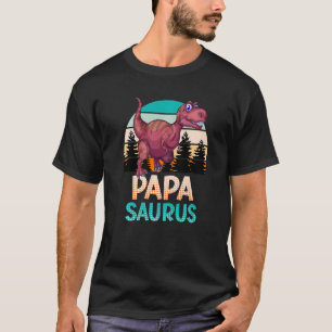 T-shirt Dadasaurus Papasaurus Papa