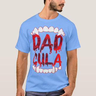 T-shirt Dadcula Dadcula Halloween Papa Dracula Costume Mom