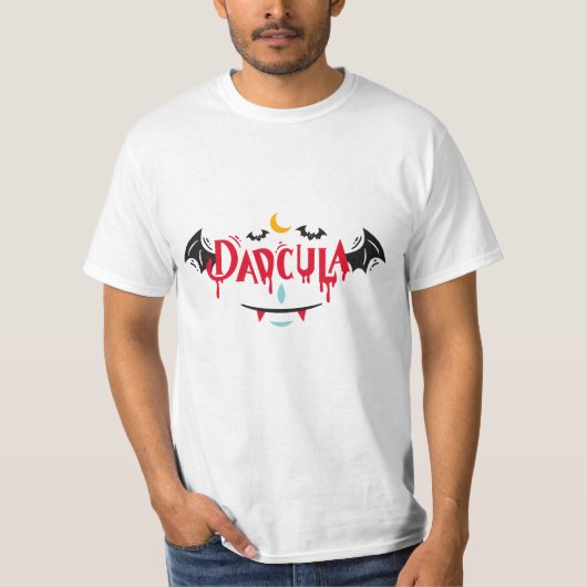 T-shirt Dadcula Halloween (Devant)