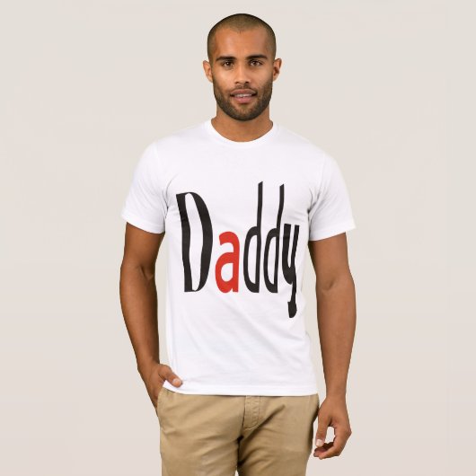 T-shirt Dadddy (Devant entier)