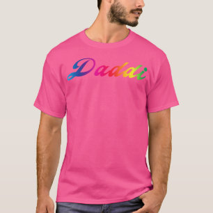 T-shirt Daddi Rainbow Daddy Dom Dominant Sous-soumis Ow