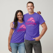 T-shirt Daddies Donuts dans un grand violet/rose  (Unisexe)