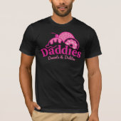 T-shirt Daddies Donuts (tri-rose) (Devant)