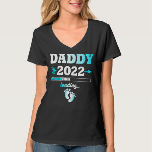 T-shirt Daddy 2022 Chargement Attentionné Père Enfants Hom