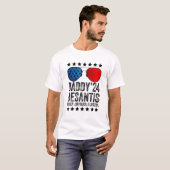 T-shirt Daddy 2024 Desantis Make America Florida 1 (Devant entier)