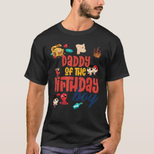 T-shirt Daddy Birthday Boy Pirate Birthday Party Theme Oce