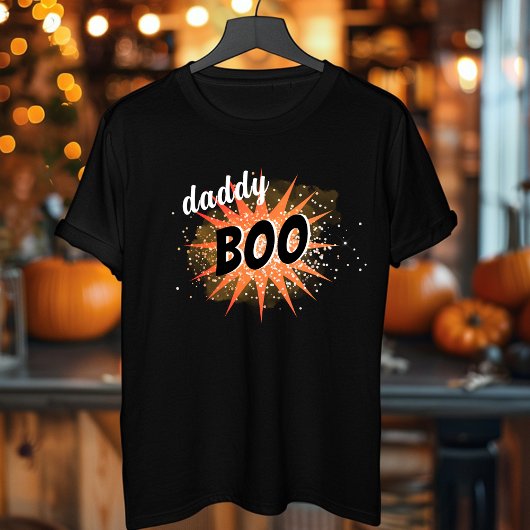 T-shirt Daddy Boo | Halloween orange