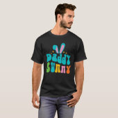 T-shirt Daddy Bunny Cute Bunny Rabbit Family Easter Day Da (Devant entier)