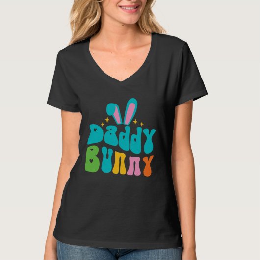 T-shirt Daddy Bunny Cute Bunny Rabbit Family Easter Day Da (Devant)