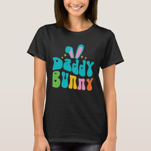 T-shirt Daddy Bunny Cute Bunny Rabbit Family Easter Day Da (Devant)