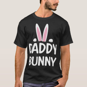 T-shirt Daddy Bunny Ears Pâques