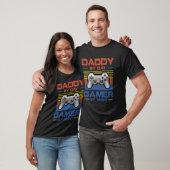T-shirt Daddy By Day Gamer By Night For Men Best (Unisexe)