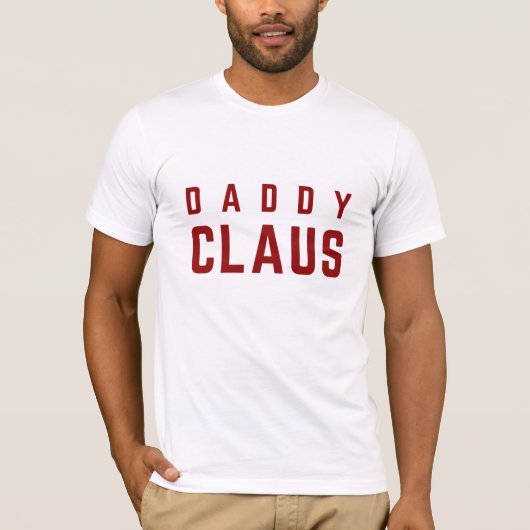 T-shirt Daddy Claus (Devant)