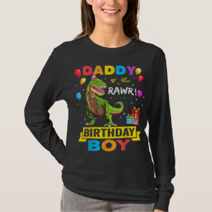 T-shirt Daddy Dinosaur Funny mignon Anniversaire Garçon Fa