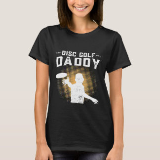 T-shirt Daddy Disk Golf Cadeau Retro Vintage Funny Cadeau
