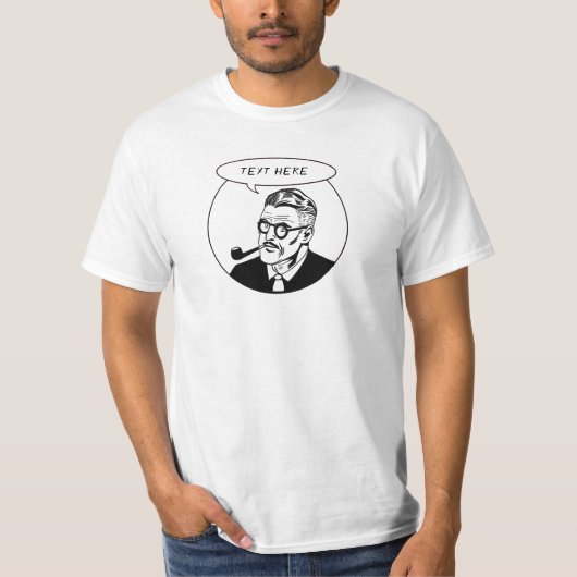 T-shirt Daddy Dit "Personnaliser Texte" (Devant)