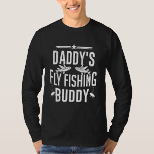 T-shirt Daddy Fly Fishing Buddy Kids Fresh water Fly Fishh