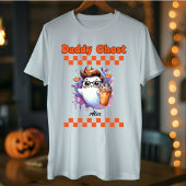 T-shirt Daddy Ghost Nom personnalisé Cadeau Halloween