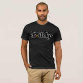 T-shirt Daddy Halloween Chat Trick-o-Treating Matching (Devant entier)