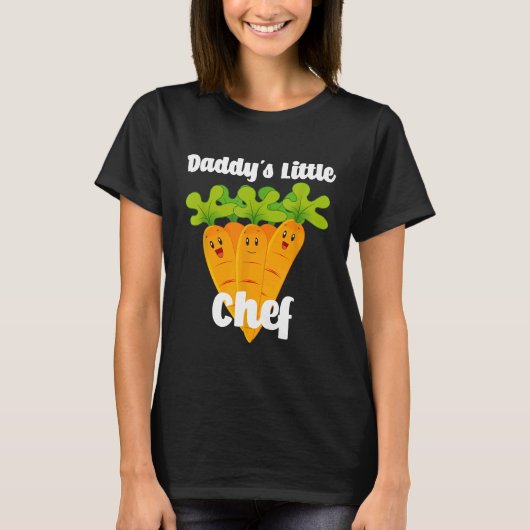 T-shirt Daddy Little Chef Chef (Devant)