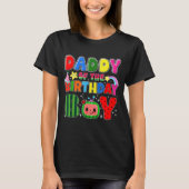 T-shirt Daddy Of The Birthday Boy Melon Family Matching Fu (Devant)