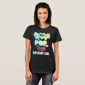 T-shirt Daddy Of The Birthday Pop It Girl Bday P Y Funny (Devant entier)