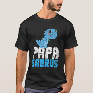 T-shirt Daddy Papasaurus Fête des pères familiale Dinosaur