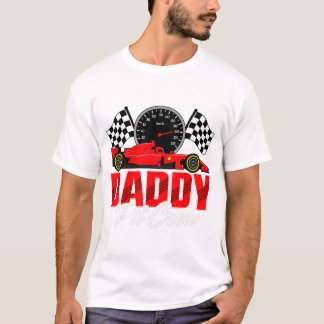 T-shirt Daddy Pit Crew Race Car Birthday