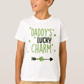 T-shirt Daddy’s Lucky Charm Jour de la Saint Patrick Desig (Devant)