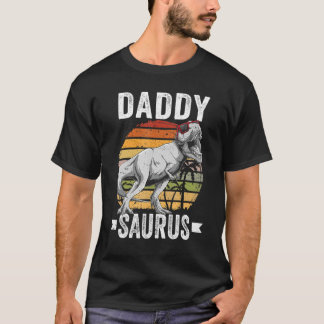 T-shirt Daddy Saurus Dinosaur Daddysaurus Famille Correspo
