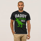 T-shirt Daddy Saurus T-Rex (Devant entier)
