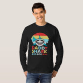 T-shirt Daddy Shark Doo Doo Doo (Devant entier)
